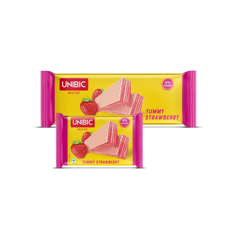 Unibic Straberry Wafer