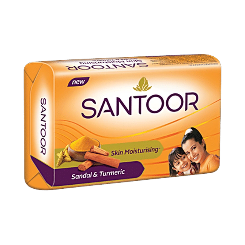 Santoor Sandal & Turmeric Bath Soap